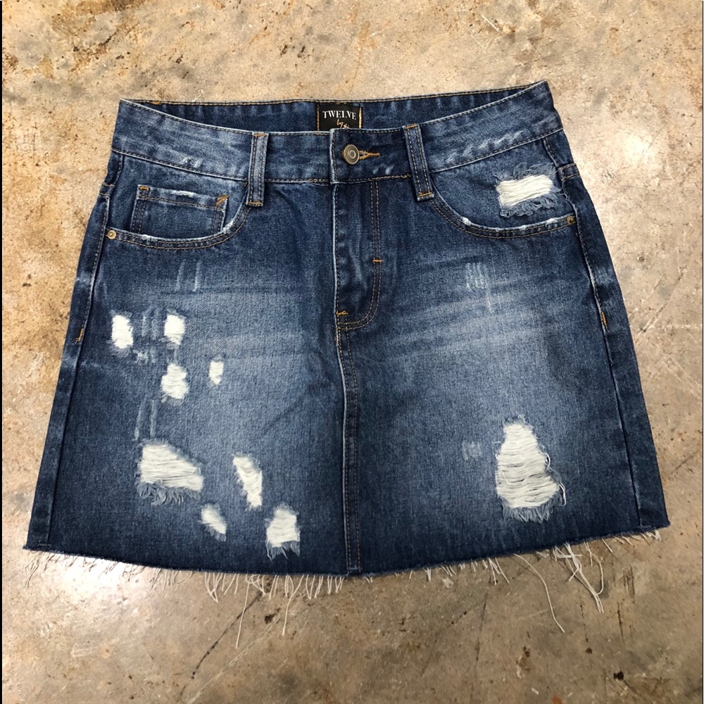 NWT DENIM SKIRT